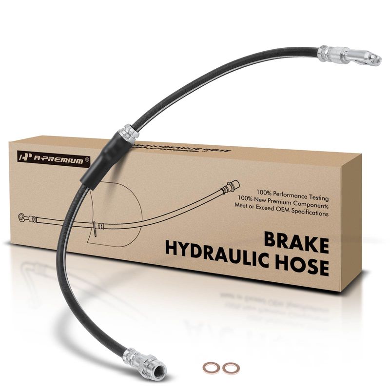Front Driver or Passenger Brake Hydraulic Hose for Volkswagen Passat 2006-2010