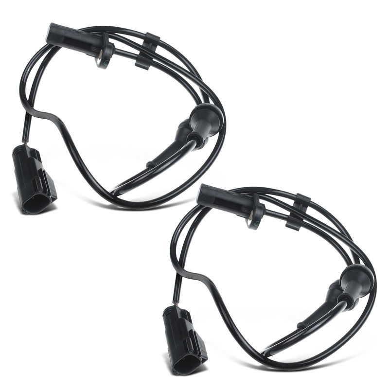 2x Front Driver & Passenger ABS Wheel Speed Sensor for Volvo C70 00-04 S70 99-00