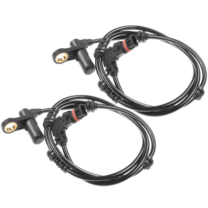 2x Front Driver & Passenger ABS Wheel Speed Sensor for Benz W220 S430 S500 03-06