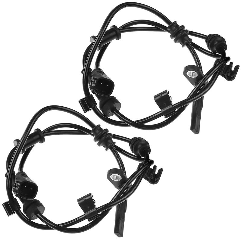 2x Rear Driver & Passenger ABS Wheel Speed Sensor for Jeep Cherokee 2015-2018