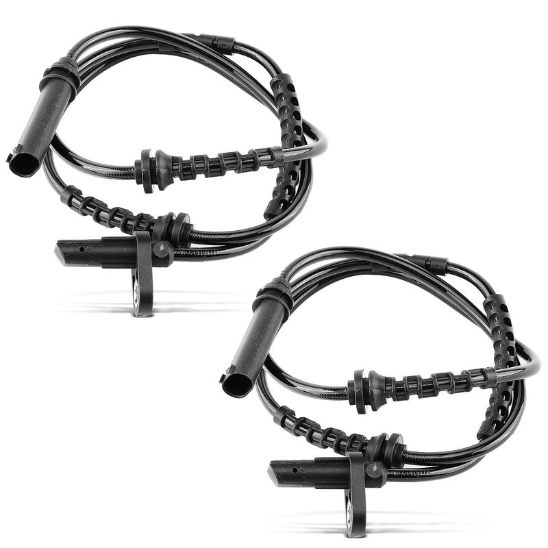 2x Front Driver & Passenger ABS Wheel Speed Sensor for BMW F10 F12 5 6 7 Series