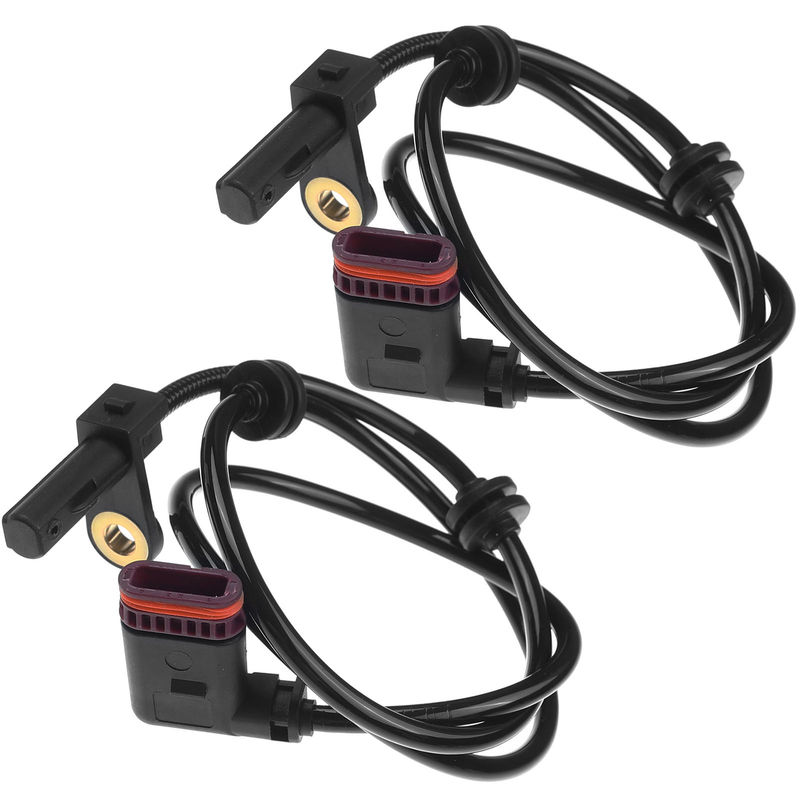 2x Rear Driver & Passenger ABS Wheel Speed Sensor for Benz C216 W221 CL500 S400