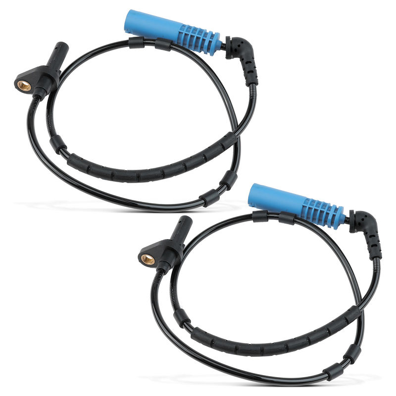 2x Rear Driver & Passenger ABS Wheel Speed Sensor for BMW X3 2004-2010 2.5L 3.0L