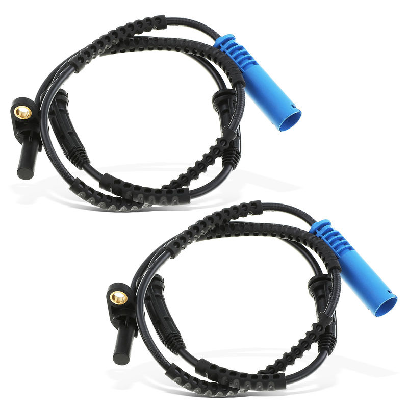 2x Rear Driver & Passenger ABS Wheel Speed Sensor for Mini Cooper 2009-2013 1.6L