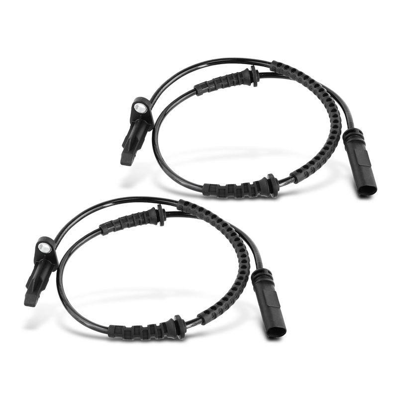 2x Front Driver & Passenger ABS Wheel Speed Sensor for Mini Cooper F55 F56 14-19