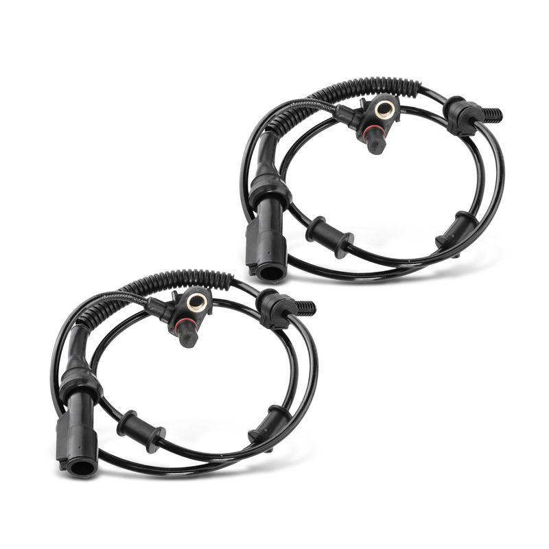 2x Front Driver & Passenger ABS Wheel Speed Sensor for Ford Thunderbird 04-05