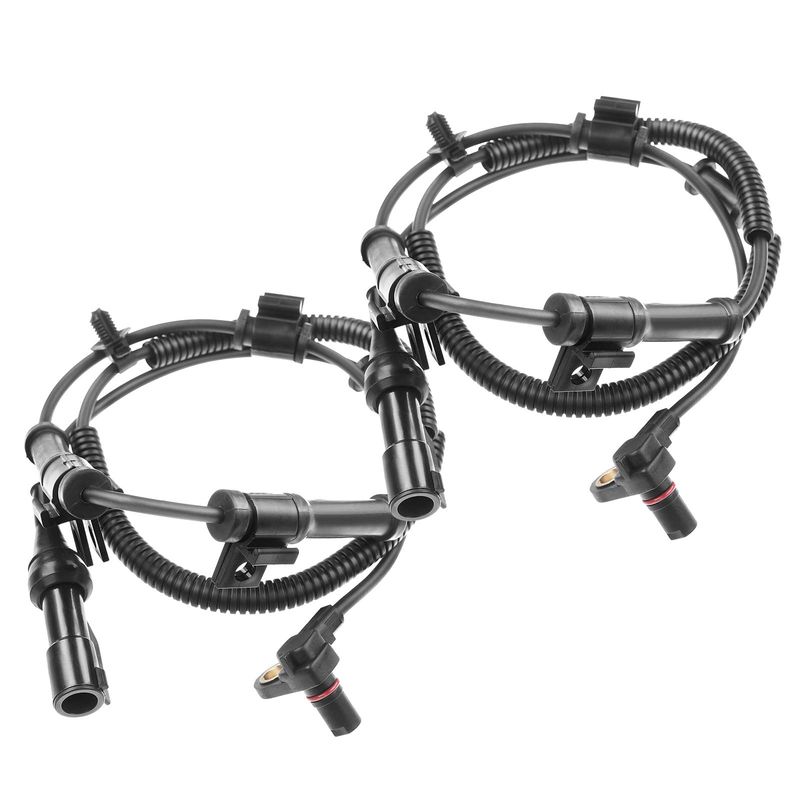 2x Front Driver & Passenger ABS Wheel Speed Sensor for Ford F-250 F-350 05-10