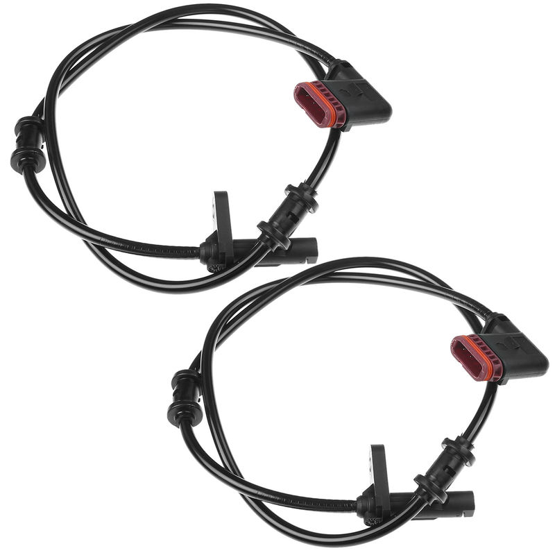 2x Rear Driver & Passenger ABS Wheel Speed Sensor for Benz C218 X218 W212 S212