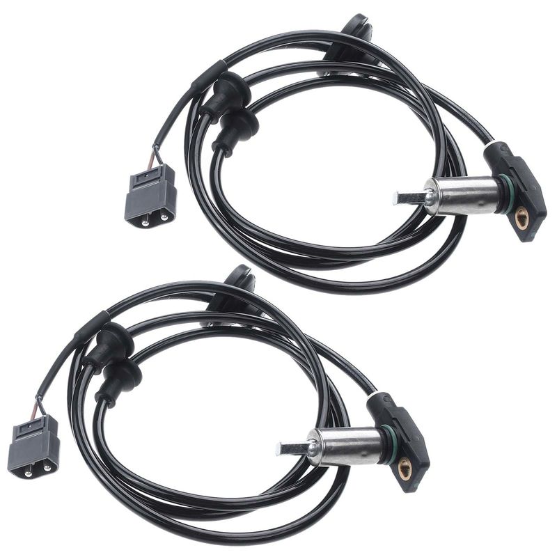 2x Front Driver & Passenger ABS Wheel Speed Sensor for Volvo 740 760 780 940 960