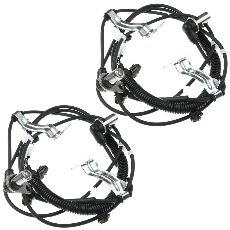 2x Rear Driver & Passenger ABS Wheel Speed Sensor for Chevy Tracker 1999-2004