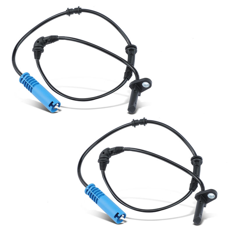 2x Front Driver & Passenger ABS Wheel Speed Sensor for Mini Cooper 2009-2015