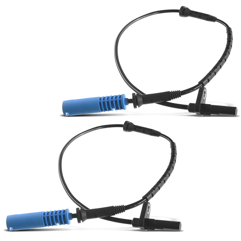 2x Front Driver & Passenger ABS Wheel Speed Sensor for BMW X5 E53 2003-2006