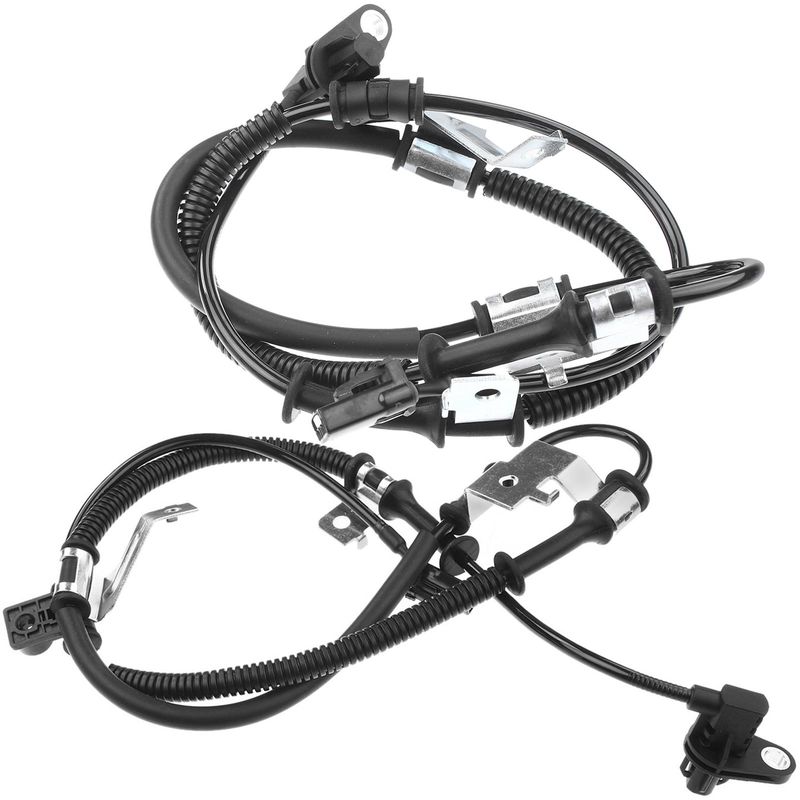 2x Front Driver & Passenger ABS Wheel Speed Sensor for Kia Soul 2010-2013