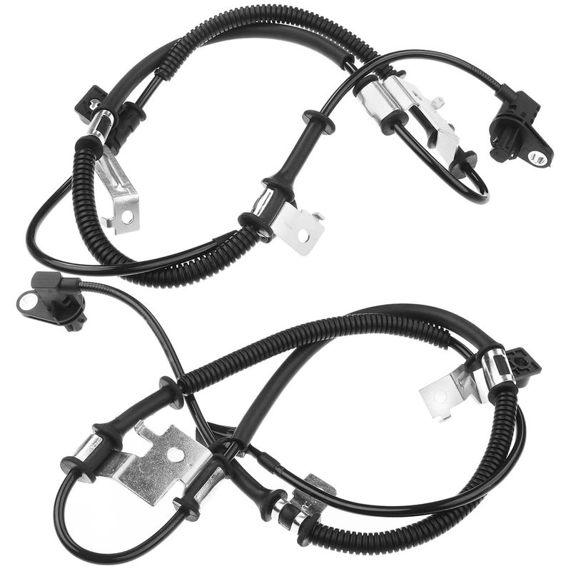 2x Front Driver & Passenger ABS Wheel Speed Sensor for Kia Soul 2010-2013