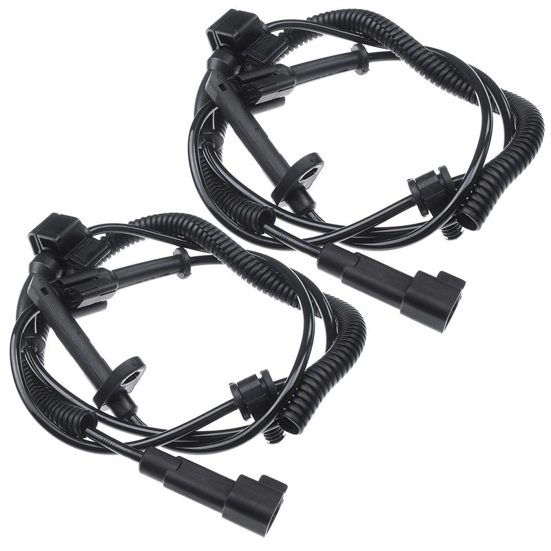 2x Front Driver & Passenger ABS Wheel Speed Sensor for Cadillac CTS 2008-2015
