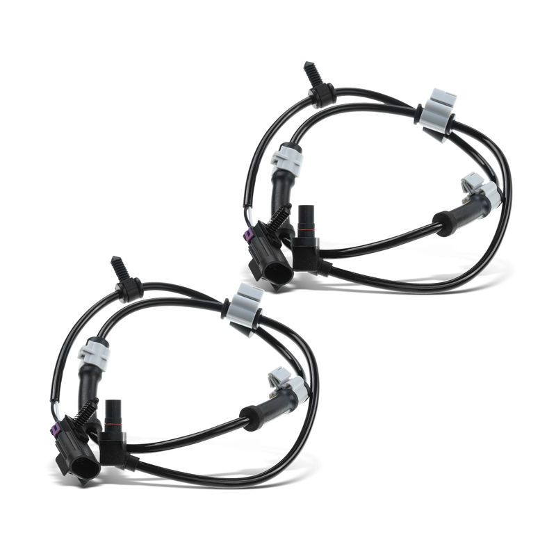2x Front Driver & Passenger ABS Wheel Speed Sensor for Chevy Trailblazer 02-09