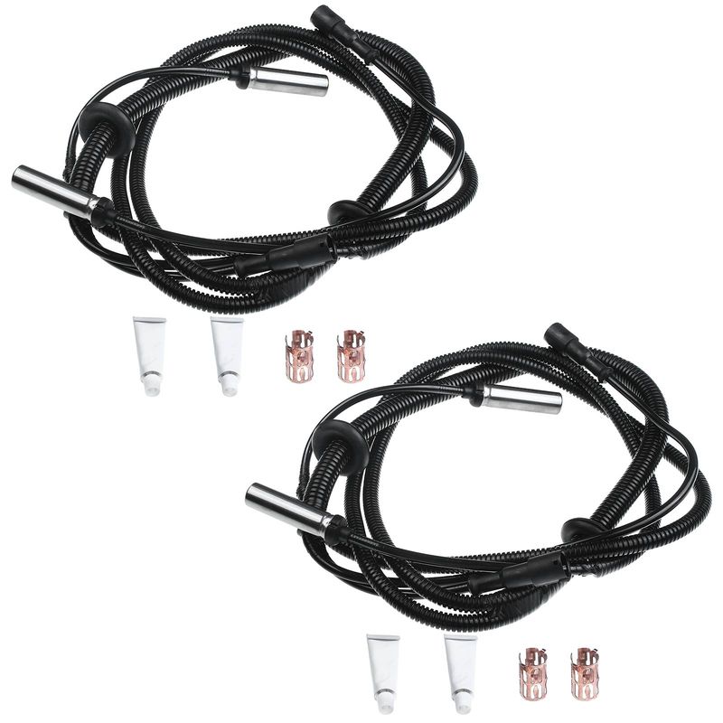 2x Rear Driver & Passenger ABS Wheel Speed Sensor for Land Rover Discovery 94-99