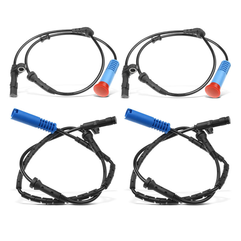 4x Front & Rear ABS Wheel Speed Sensors for Mini Cooper 2002-2008 L4 1.6L