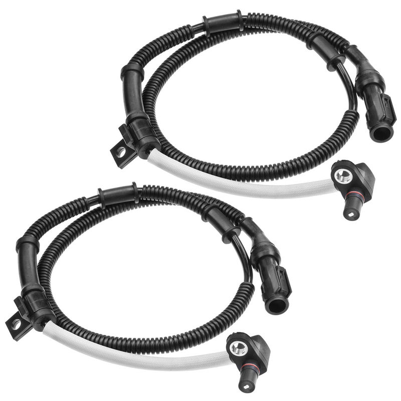 2x Front Driver & Passenger ABS Wheel Speed Sensor for Ford F-150 F-250 F-350