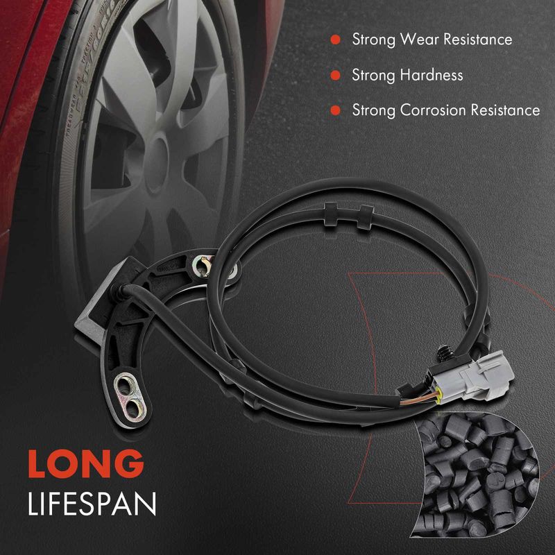 Front Driver ABS Wheel Speed Sensor for Dodge Ram 1500 2500 1996-1999 3500 2WD
