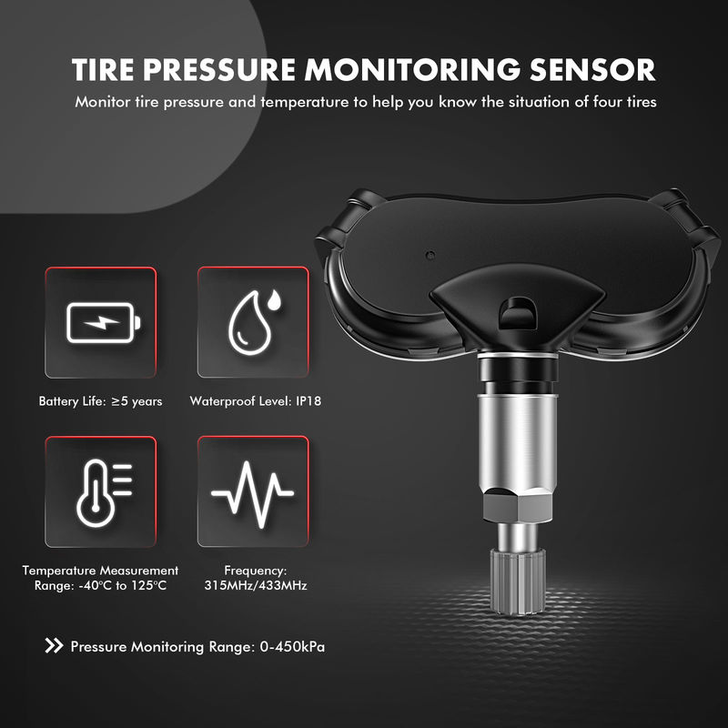 4x Tire Pressure Monitoring Sensor TPMS 315 MHz for Toyota Sienna Tundra