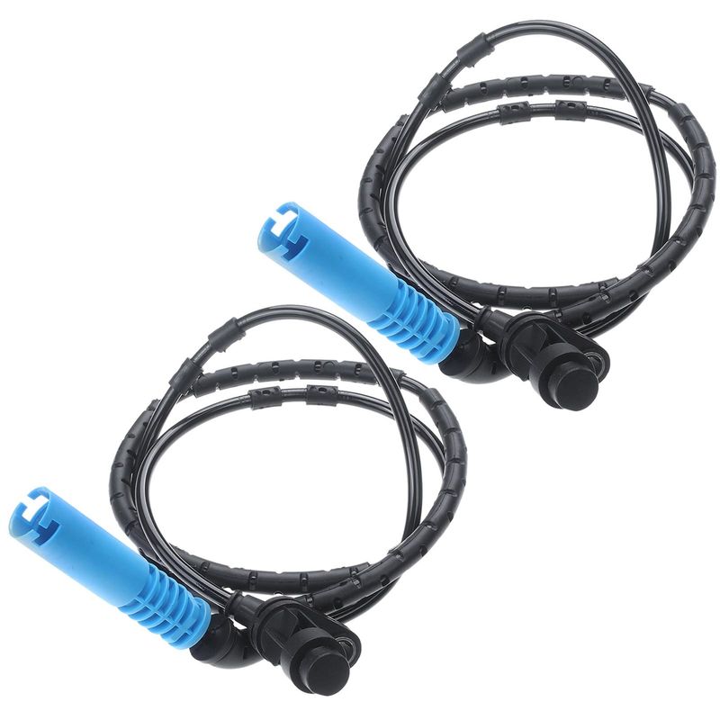 2x Rear Driver & Passenger ABS Wheel Speed Sensor for BMW E90 325xi 330xi 01-05