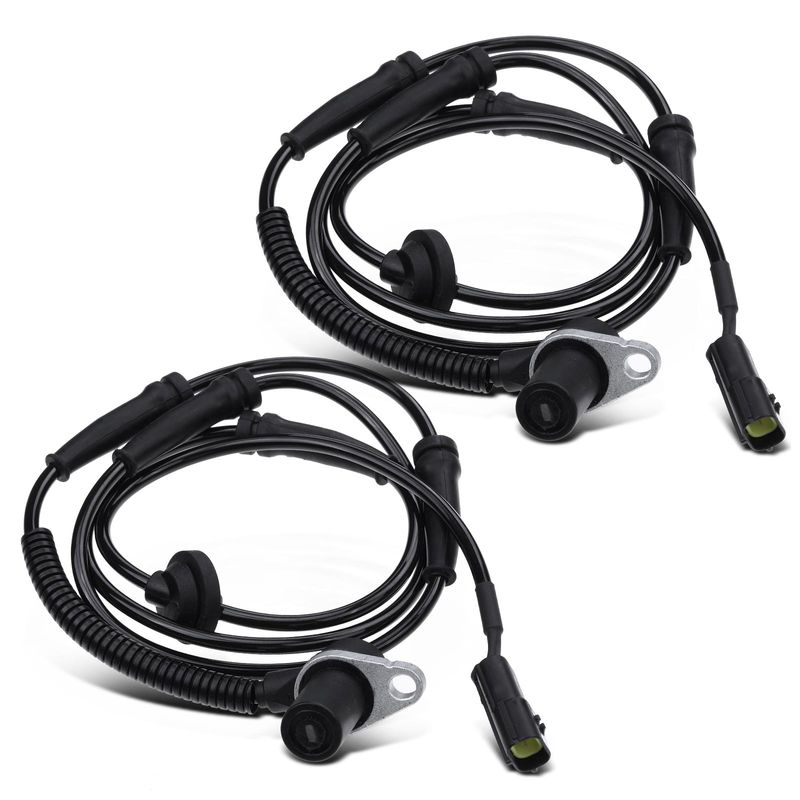 2x Front Driver & Passenger ABS Wheel Speed Sensor for Kia Sedona 2002-2005 3.5L