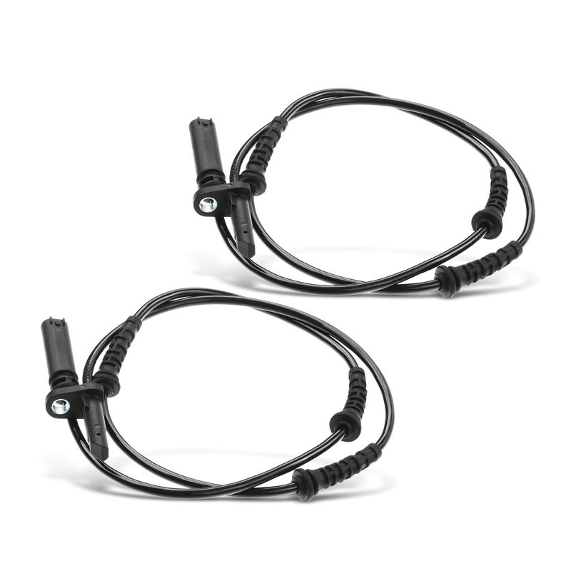 2x Rear Driver & Passenger ABS Wheel Speed Sensor for BMW 550i GT 10-15 535i GT