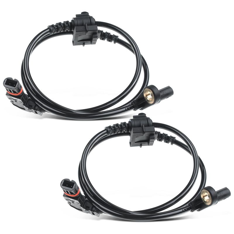 2x Front Driver & Passenger ABS Wheel Speed Sensor for Dodge Charger 2009-2010