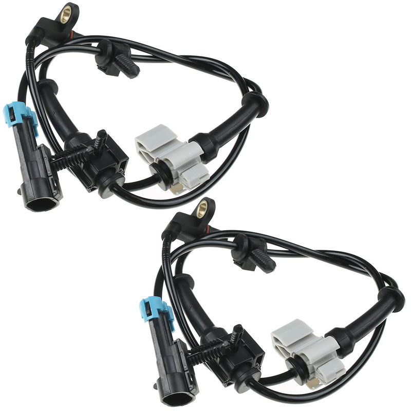 2x Front Driver & Passenger ABS Wheel Speed Sensor for Chevy Silverado 2500