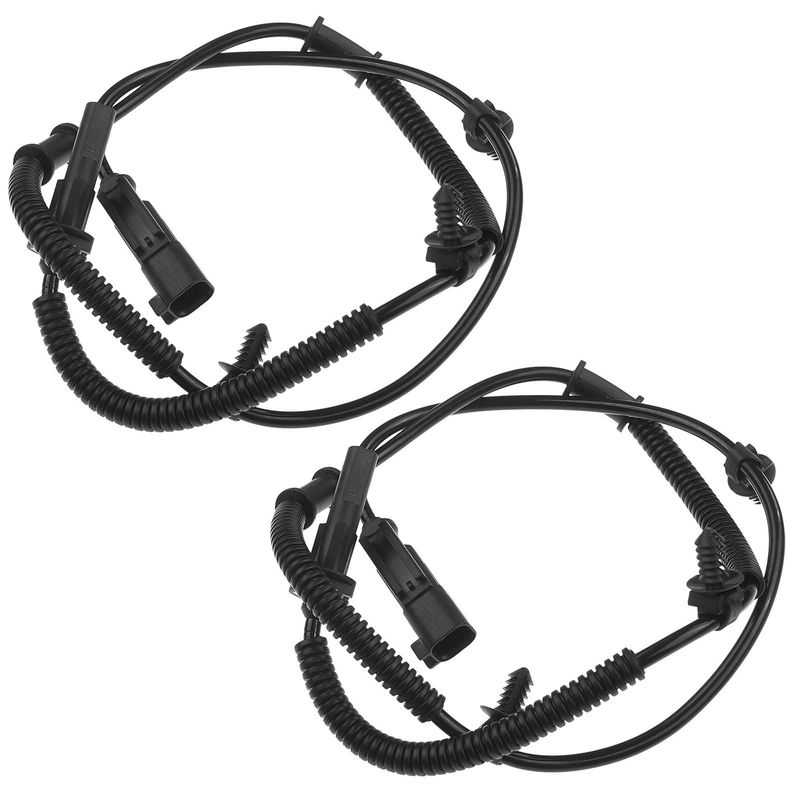 2x Front Driver & Passenger ABS Wheel Speed Sensor for Ford Mustang 2011-2014