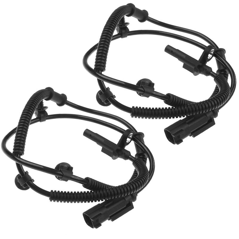 2x Front Driver & Passenger ABS Wheel Speed Sensor for Ford Mustang 2011-2014