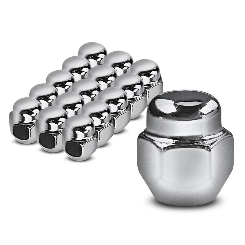 16x Front & Rear M12-1.25 Wheel Lug Nut for Nissan Frontier 350Z Infiniti G20