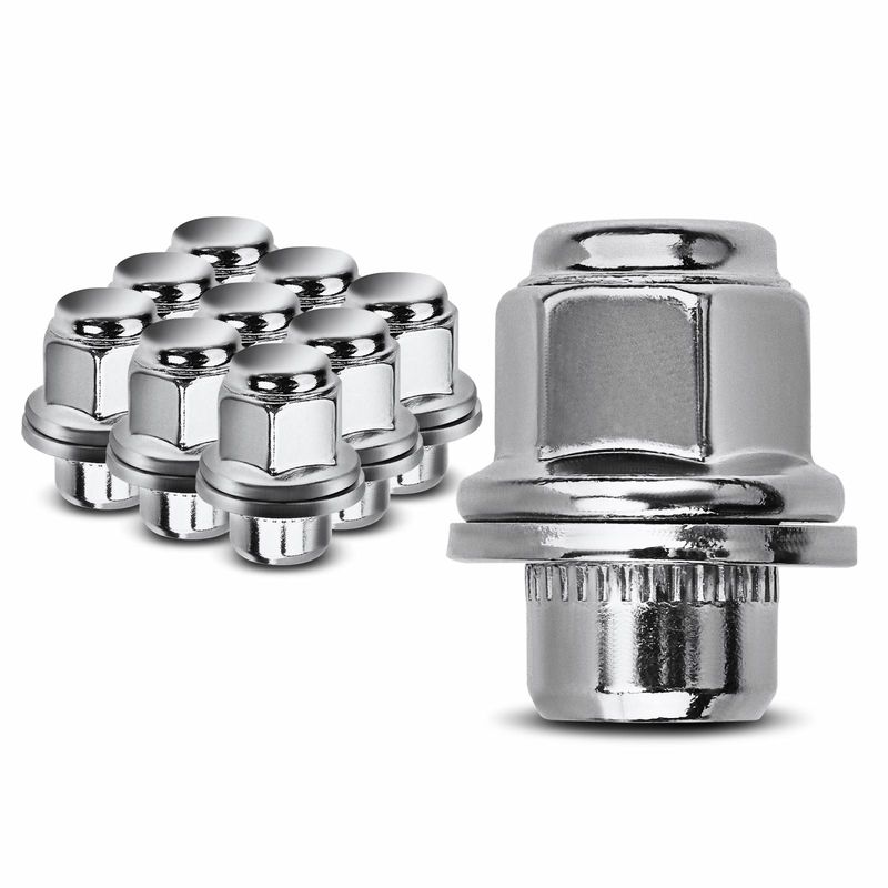 10x Front or Rear M12-1.5 Wheel Lug Nut for Toyota Camry Lexus ES250 RX350