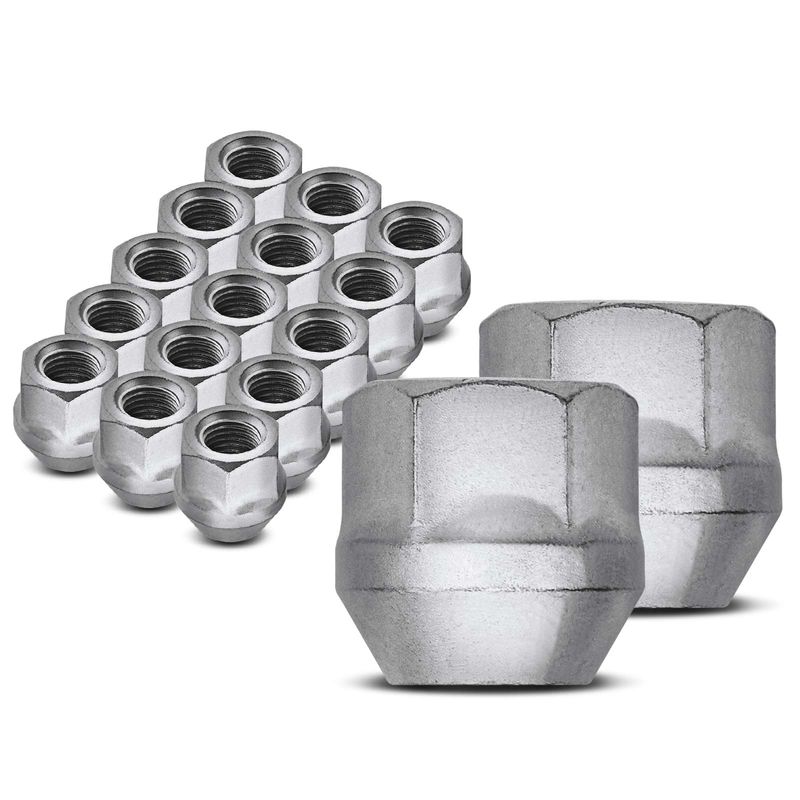 20x Front & Rear M12-1.5 Wheel Lug Nut for Cadillac CTS SRX Buick Chevrolet GMC