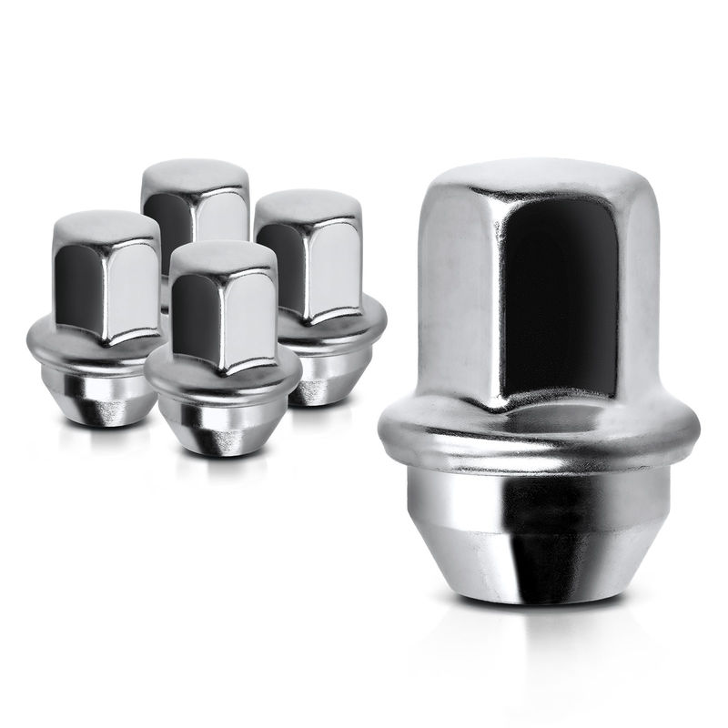 5x Front or Rear M12-1.5 Wheel Lug Nut for Chevy Impala Equinox Cadillac Buick