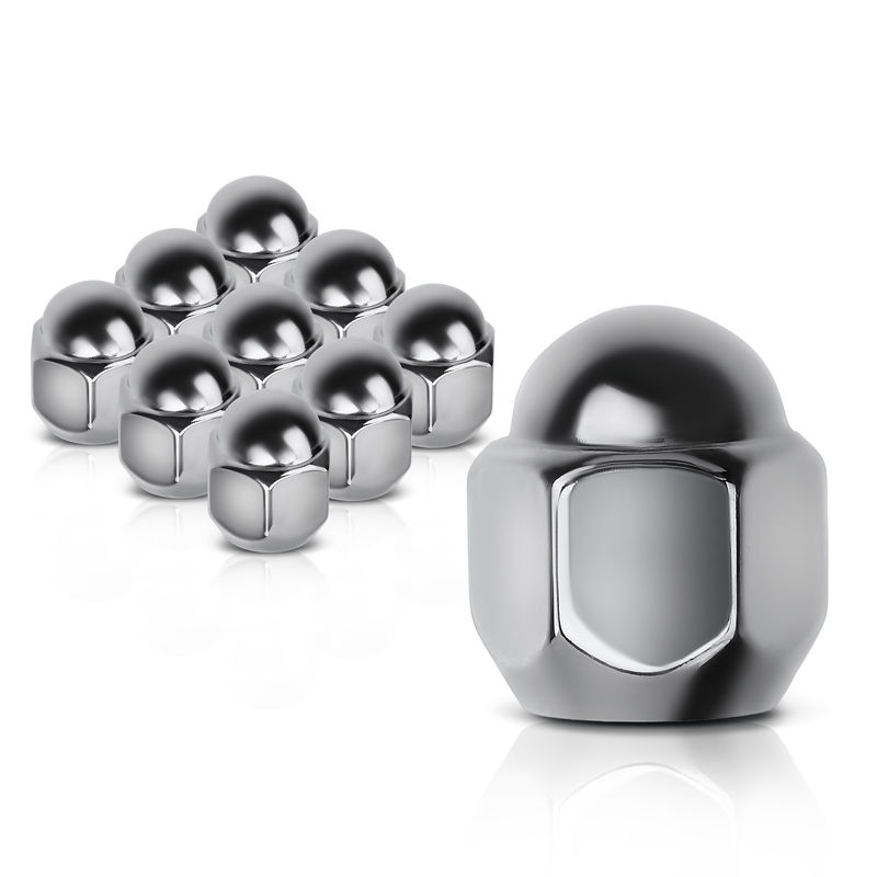 10x Front or Rear M12-1.25 Wheel Lug Nut for Subaru Forester Suzuki Toyota GMC