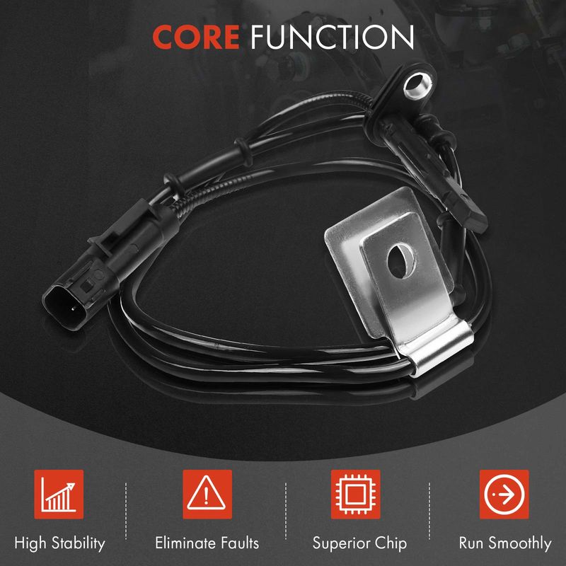 Rear Center ABS Wheel Speed Sensor for Ford F-150 E-150 Explorer Ranger Mazda