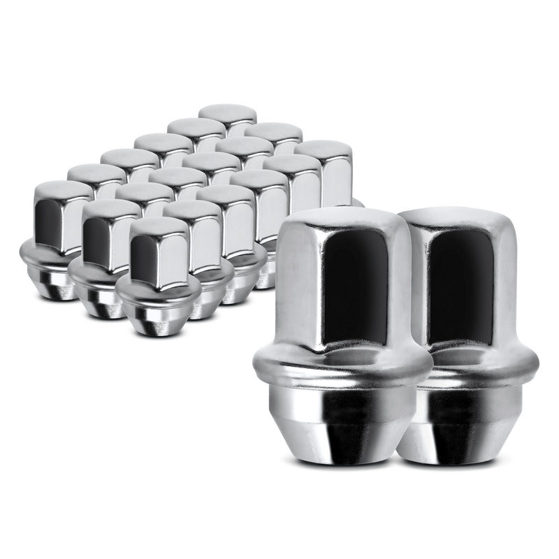 20x Front & Rear M12-1.5 Wheel Lug Nut for Chevy Impala Equinox Cadillac Buick