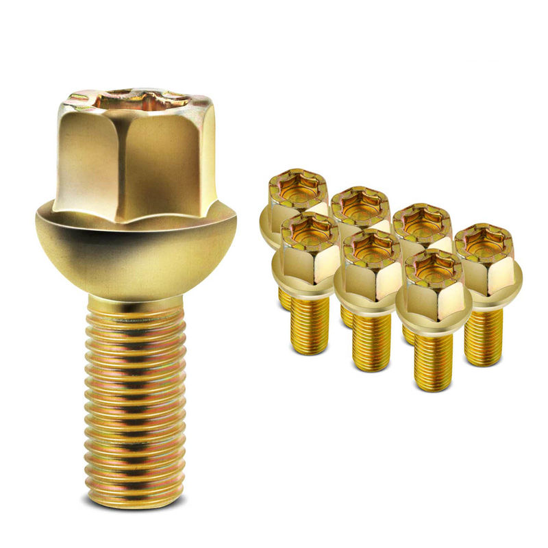 8x Front or Rear M12-1.50 Wheel Lug Stud for Audi 4000 Volkswagen Jetta Passat