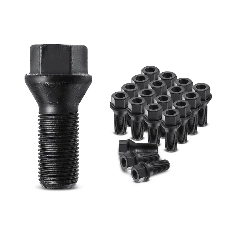 20x Front & Rear M14-1.25 Wheel Lug Stud for BMW X3 330i 840i 530i Mini Cooper