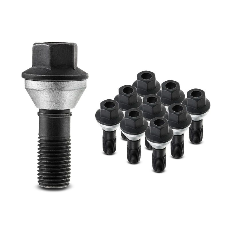 10x Front or Rear M14-1.50 Wheel Lug Stud for BMW X5 00-06 3.0L 4.4L 4.6L 4.8L