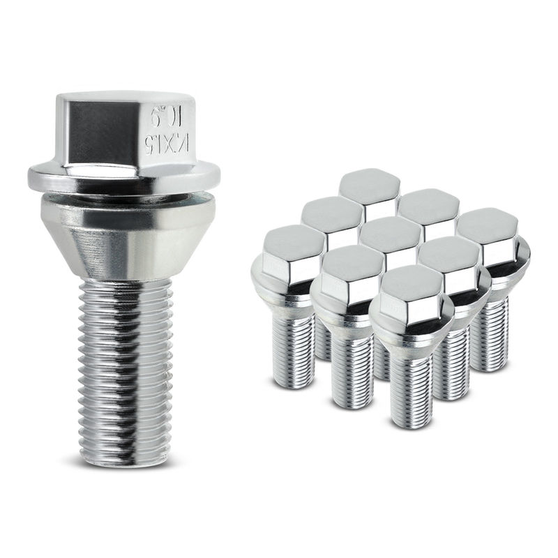 10x Front or Rear M14-1.50 Wheel Lug Stud for Volvo S60 01-09 S80 99-06 V70