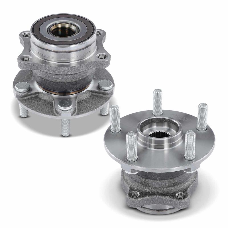 2x Rear Wheel Bearing & Hub Assembly for Subaru Impreza 2008-2012 WRX 2004