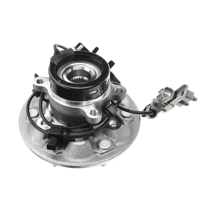 Front Left Wheel Bearing & Hub Assembly w/ ABS Sensor for Chevy Colorado 2004-2008 GMC 4WD
