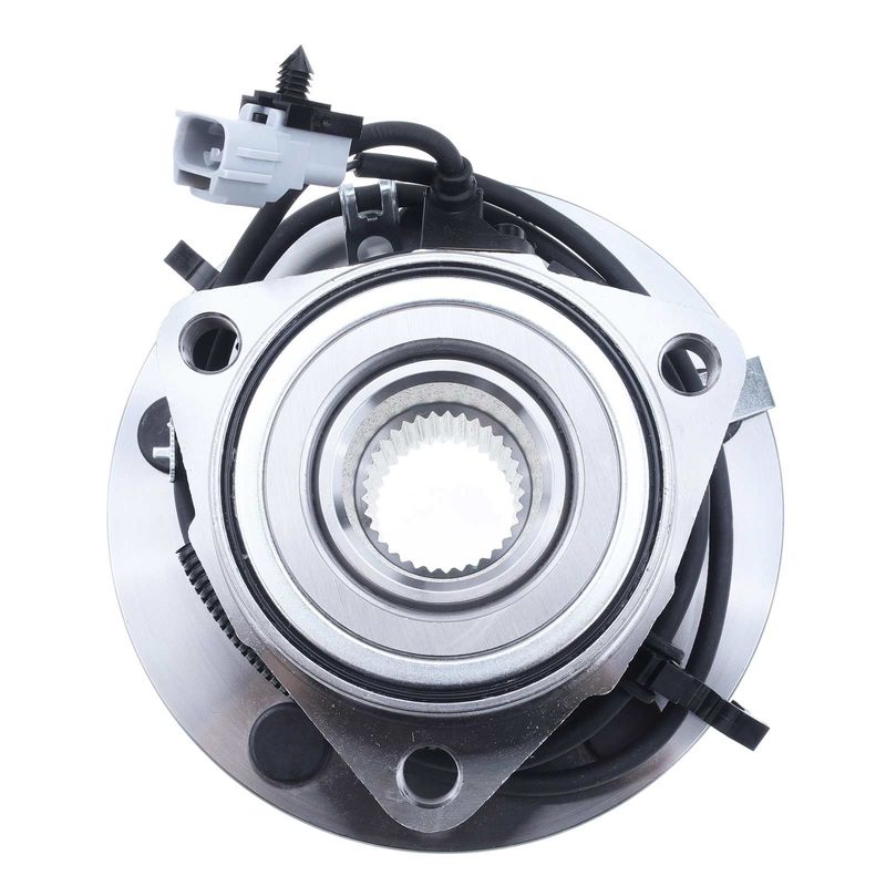 Front Right Wheel Bearing & Hub Assembly w/ ABS Sensor for Dodge Ram 1500 97-99 Pickup 4WD