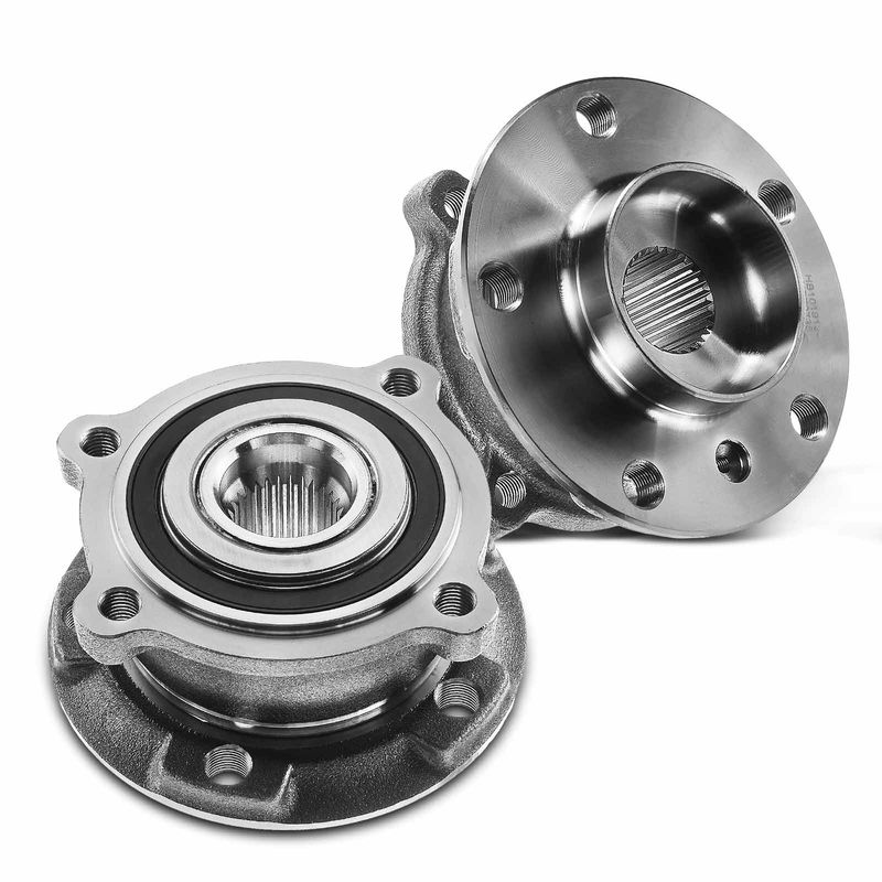 2x Front Wheel Bearing & Hub Assembly for BMW E70 E71 X5 X6 2007-2018 AWD