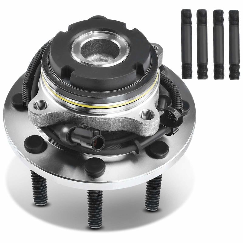 Front Driver or Passenger Wheel Bearing & Hub Assembly with ABS for Ford F-250 F-350 99-04