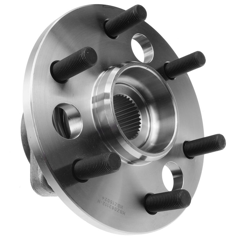 2x Front Wheel Bearing & Hub Assembly w/ ABS Sensor for Chevy GMC K1500 Suburban 95-99 4WD