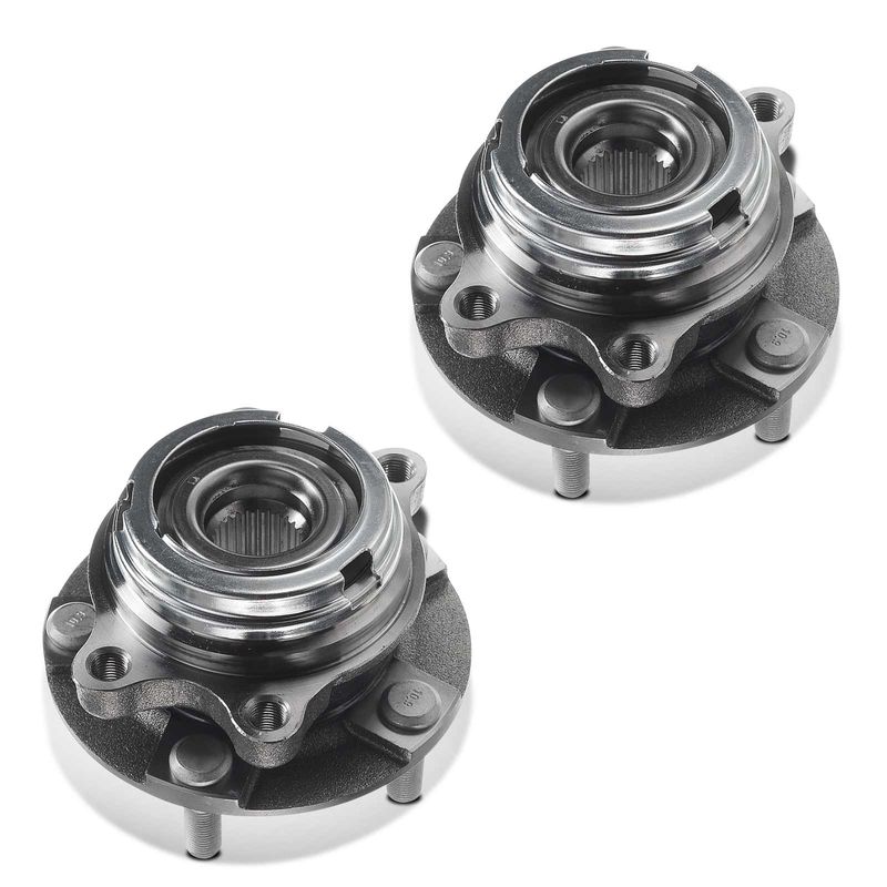 2x Front Wheel Bearing & Hub Assembly for Infinit G35 2007-2008 G37 2009-2013 Q60 QX50